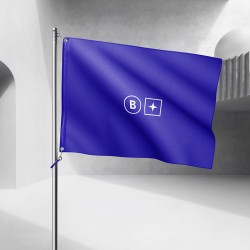 Drapeaux de mât - Sérigraphie (min 25 pièces)