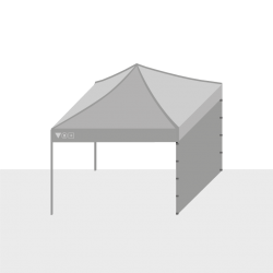Foldable tent from stock