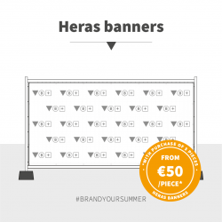 Heras banners